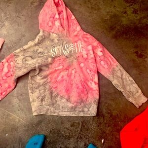 Tie-dye seaside Oregon hoodie
